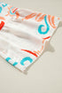 Printed Tribal Print Bracelet Sleeve Buttoned Mini Dress